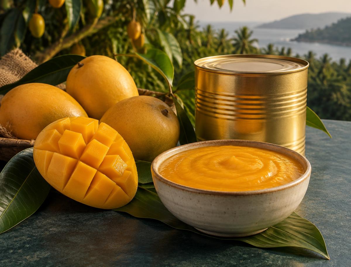 Premium Alphonso Mango Pulp
